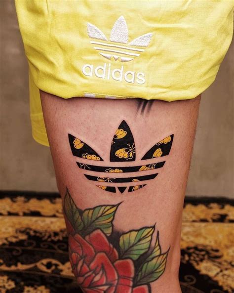 adidas casual street tattoos.